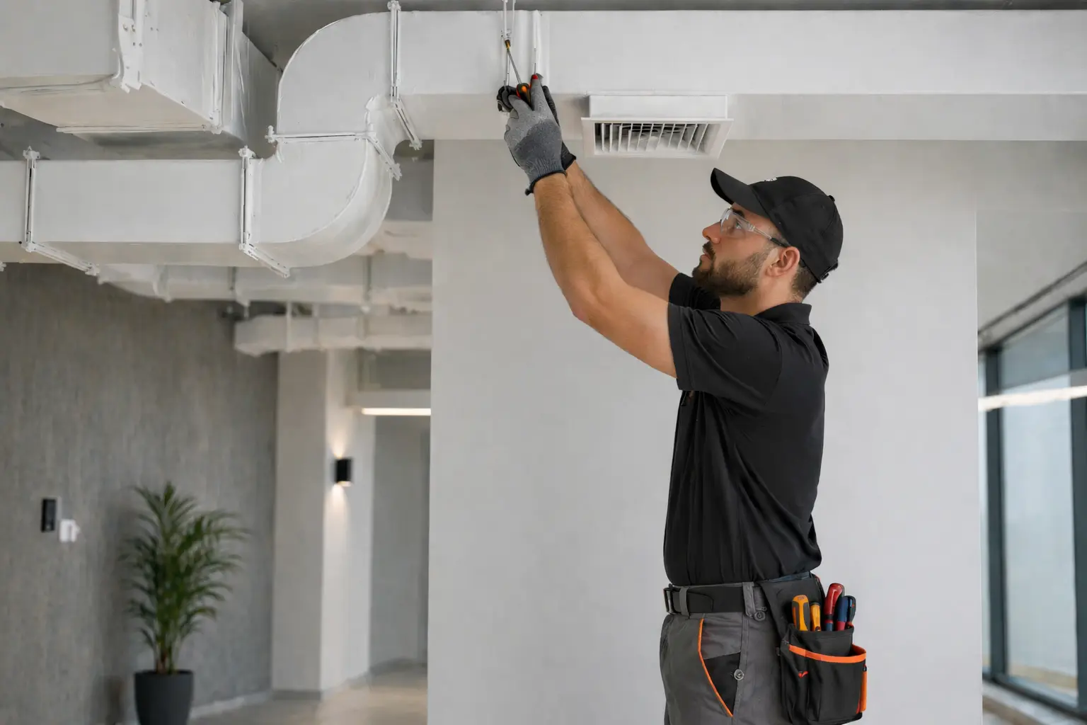 Ventilation and air filtration system installation and indoor air quality solutions by Relifix Future Dubai